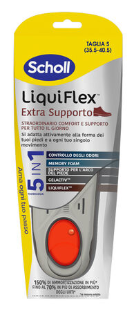 SCHOLL LIQUIFLEX EXTRA SUPPORT TAGLIA SMALL image not present