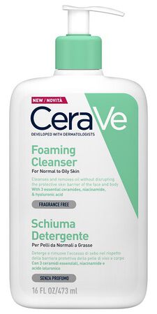 CERAVE SCHIUMA DETERGENTE VISO 473 ML image not present