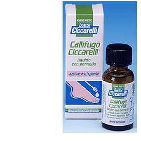 CALLIFUGO CICCARELLI LIQUIDO CON PENNELLO PER RIMOZIONE CALLLI 12 ML image not present