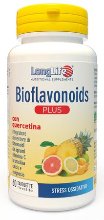 LONGLIFE BIOFLAVONOIDS PLUS 60 TAVOLETTE image not present