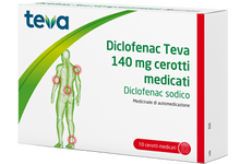 DICLOFENAC (TEVA)*10 cerotti medicati 140 mg