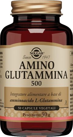 AMINO GLUTAMMINA 500 50 CAPSULE VEGETALI image not present