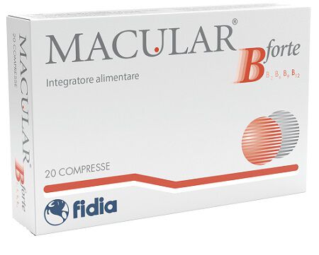 MACULAR B FORTE 20 COMPRESSE image not present