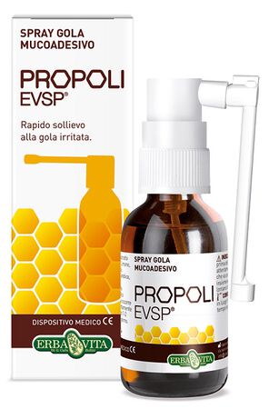 PROPOLI EVSP SPRAY GOLA MUCOADESIVO SENZA ALCOL 20ML image not present