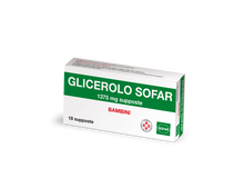 GLICEROLO SOFAR*BB 18 supp 1.375 mg
