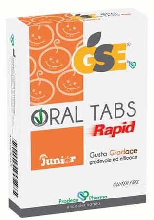 GSE ORAL TABS RAPID JUNIOR 12 COMPRESSE image not present