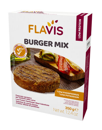 FLAVIS BURGER MIX PREPARATO APROTEICO PER SOSTITUTO DELLA CARNE 350 G image not present