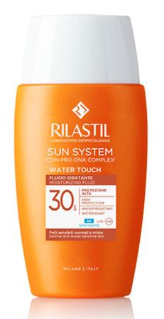 RILASTIL SUN SYSTEM WATER TOUCH FLUIDO SPF30 50 ML image not present