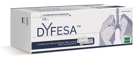 DYFESA 10 DISPOSITIVI MONOUSO PER INALAZIONE image not present