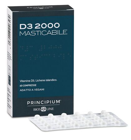 PRINCIPIUM D3 2000 VEGETALE 60 COMPRESSE image not present