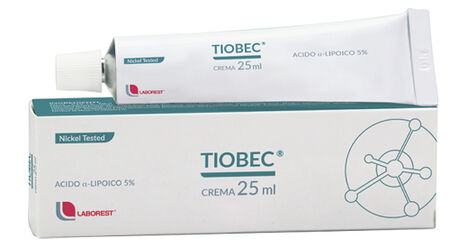 TIOBEC CREMA ACIDO LIPOICO 5% 25 ML image not present
