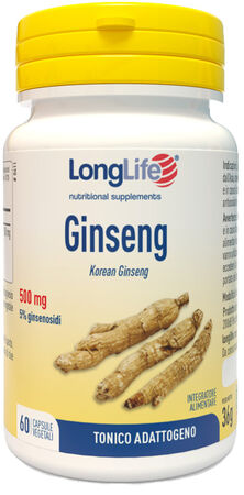 LONGLIFE GINSENG 5% 60 CAPSULE image not present