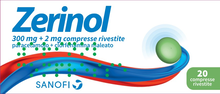 ZERINOL*20 cpr riv 300 mg + 2 mg