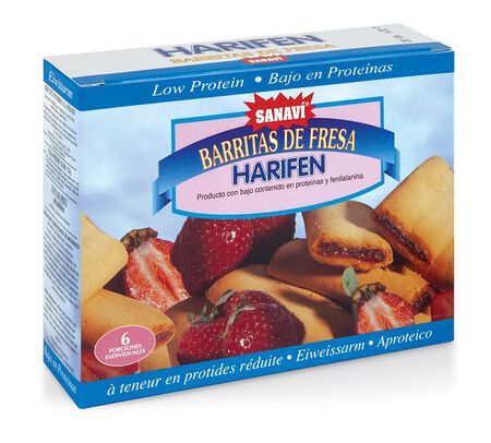 HARIFEN SNACK FRAGOLA 125 G image not present