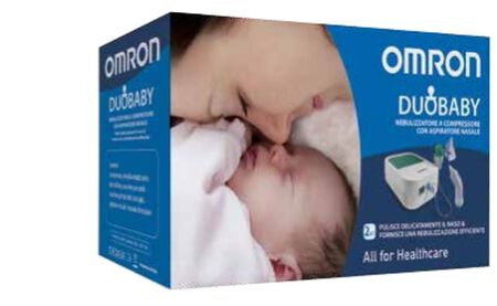 NEBULIZZATORE OMRON DUO BABY CON ASPIRATORE NASALE image not present