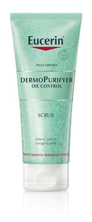 EUCERIN PELLE IMPURA DERMOPURIFYER OIL CONTROL SCRUB 100 ML image not present
