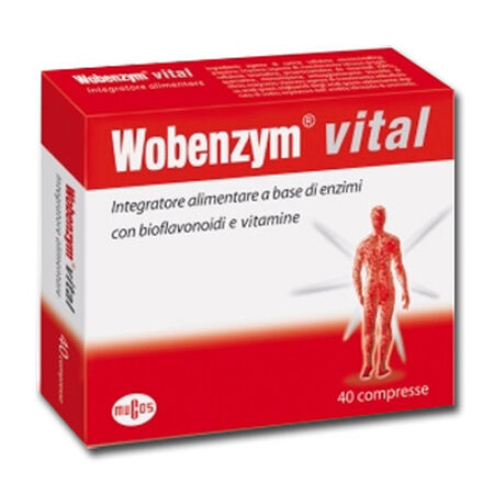 WOBENZYM VITAL 120 COMPRESSE 55,2 G image not present