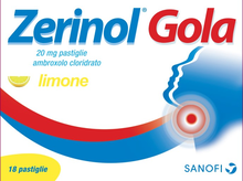 ZERINOL GOLA LIMONE*18 pastiglie 20 mg