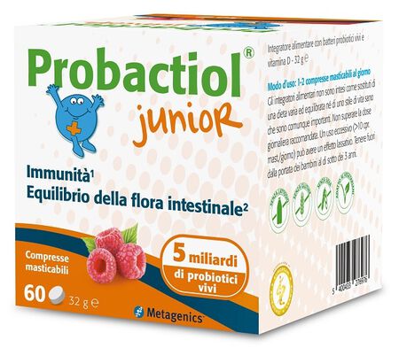 PROBACTIOL JUNIOR 60 COMPRESSE MASTICABILI NEW image not present