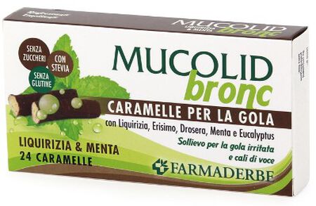 MUCOLID BRONC MENTA & LIQUIRIZIA 24 CARAMELLE image not present