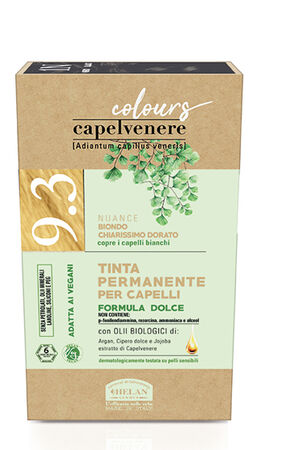 CAPELVENERE COLOURS TINTA CAPELLI 9,3N BIONDO CHIARISSIMO DORATO image not present