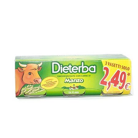DIETERBA OMOGENEIZZATO MANZO 3 PEZZI 80 G image not present