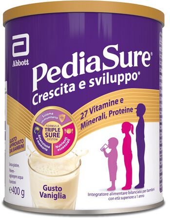 PEDIASURE CRESCITA&SVILUPPO RINFORZA VANIGLIA 400 G image not present