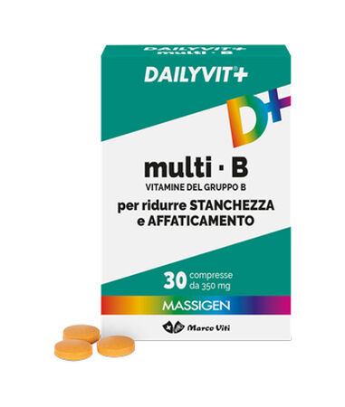 DAILYVIT+ MULTI B VITAMINE DEL GRUPPO B 30 COMPRESSE image not present