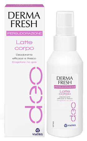 DERMAFRESH IPERSUDORAZIONE LATTE CORPO DEODORANTE 100 ML image not present