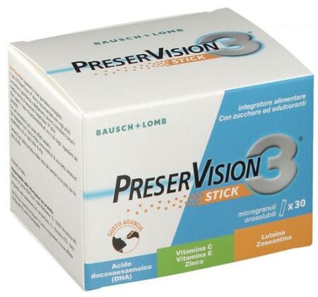 PRESERVISION 3 30 STICK OROSOLUBILI DA 2 G image not present
