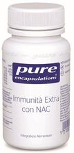 PURE ENCAPSULATIONS IMMUNITA' EXTRA CON NAC 30 CAPSULE