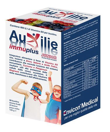 AUXILIE IMMUPLUS JUNIOR SOLUBILE 30 BUSTINE image not present