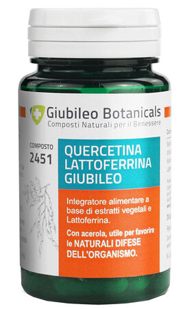 QUERCETINA LATTOFERRINA GIUBILEO 30 CAPSULE image not present