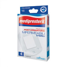 MEDICAZIONE POST OPERATORIA MEDIPRESTERIL IMPERMEABILE 7,5X10CM 4 PEZZI