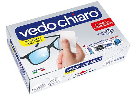 VEDOCHIARO OCCHIALI 16 SALVIETTE UMIDIFICATE image not present