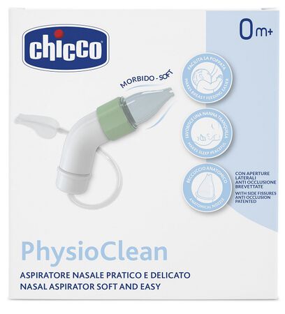ASPIRATORE NASALE CHICCO PHYSIOCLEAN image not present