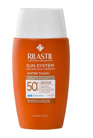 RILASTIL SUN SYSTEM WATER TOUCH COLOR FLUIDO SPF50+ 50 ML image not present
