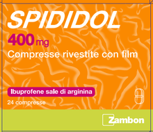SPIDIDOL*24 cpr riv 400 mg