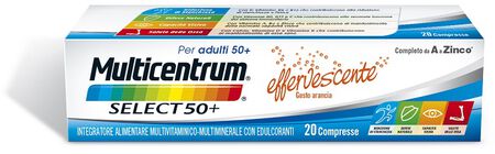 MULTICENTRUM SELECT EFFERVESCENTE 20 COMPRESSE image not present