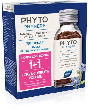 PHYTO PHYTOPHANERE INTEGRATORE ALIMENTARE CAPELLI/UNGHIE 90+90 CAPSULE image not present