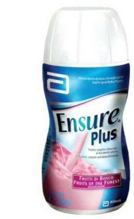 ENSURE PLUS FRUTTI DI BOSCO 4 BOTTIGLIE DA 200 ML image not present