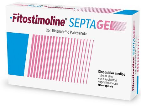 GEL VAGINALE FITOSTIMOLINE SEPTAGEL 30 G CON 6 APPLICATORI MONOUSO image not present