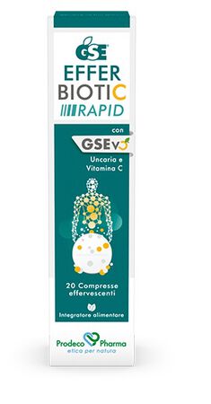GSE EFFERBIOTIC RAPID 20 COMPRESSE image not present