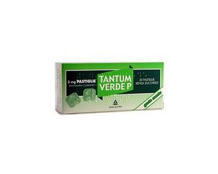 TANTUM VERDE P*20 pastiglie 3 mg menta image not present