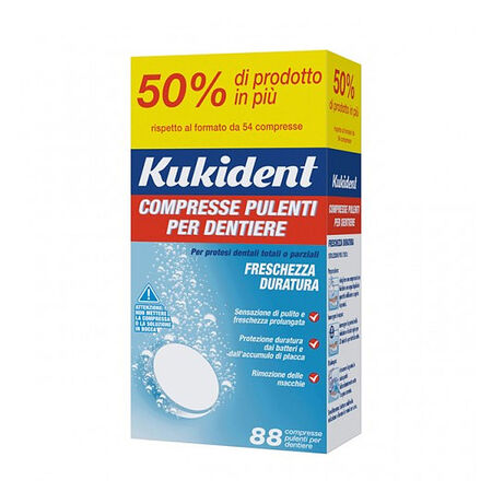 Kukident Cleanser Freschezza Duratura 88 compresse image not present
