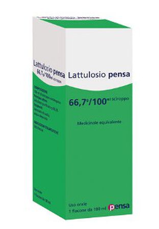 LATTULOSIO (PENSA PHARMA)*sciroppo 180 ml 66,7 g/100 ml flacone image not present