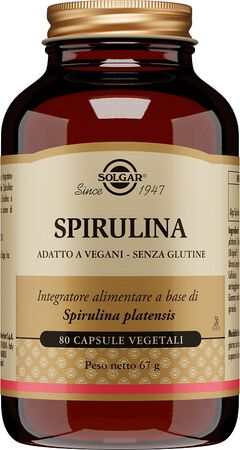 SPIRULINA 80 CAPSULE VEG image not present