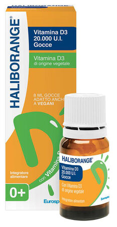 HALIBORANGE VITAMINA D3 20000 UI GOCCE 8 ML image not present