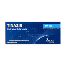 TINAZIR*7 cpr riv 10 mg