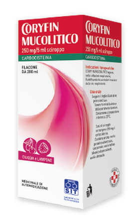 CORYFIN MUCOLITICO*scir 200 ml 250 mg/5 ml image not present